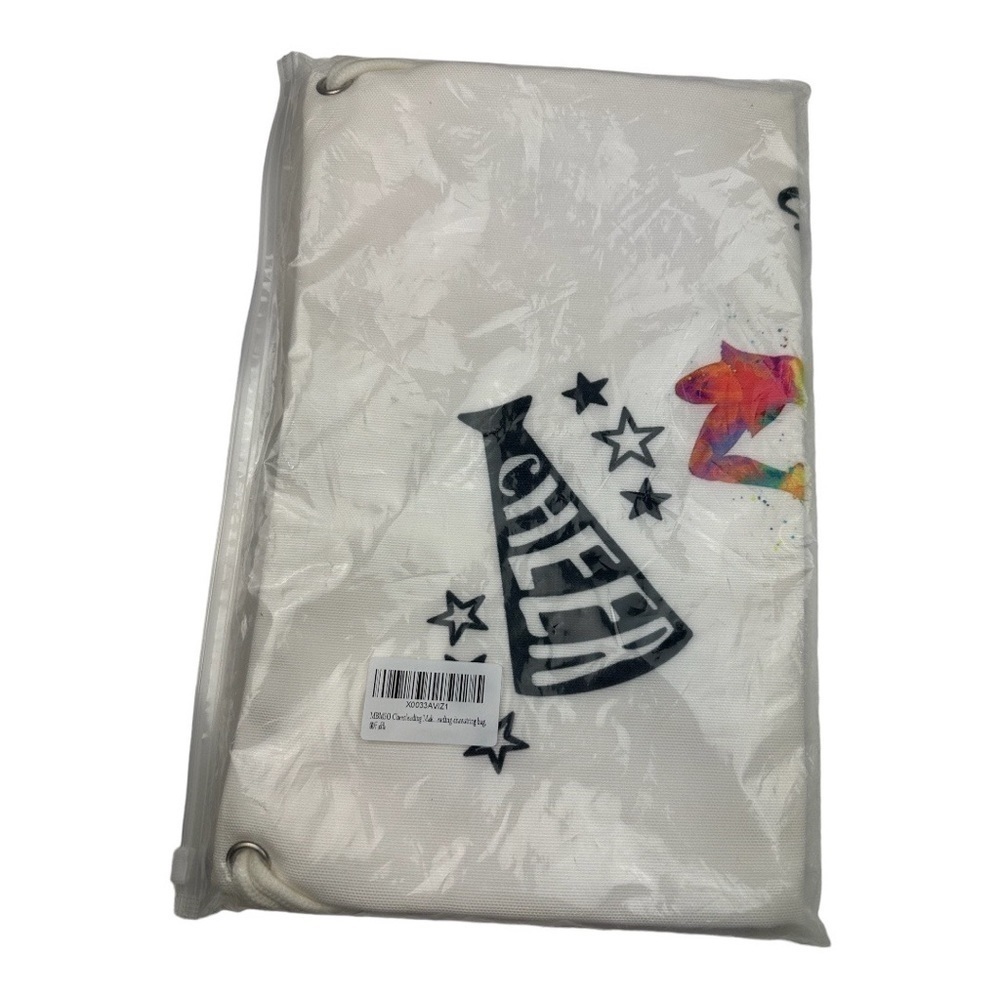 Cheerleading Canvas Drawstring Backpack - Picture 3 of 5